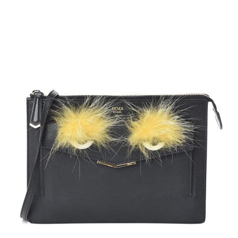 fendi mini 2jours monster|Fendi Monster Mini 2Jours Pouch .